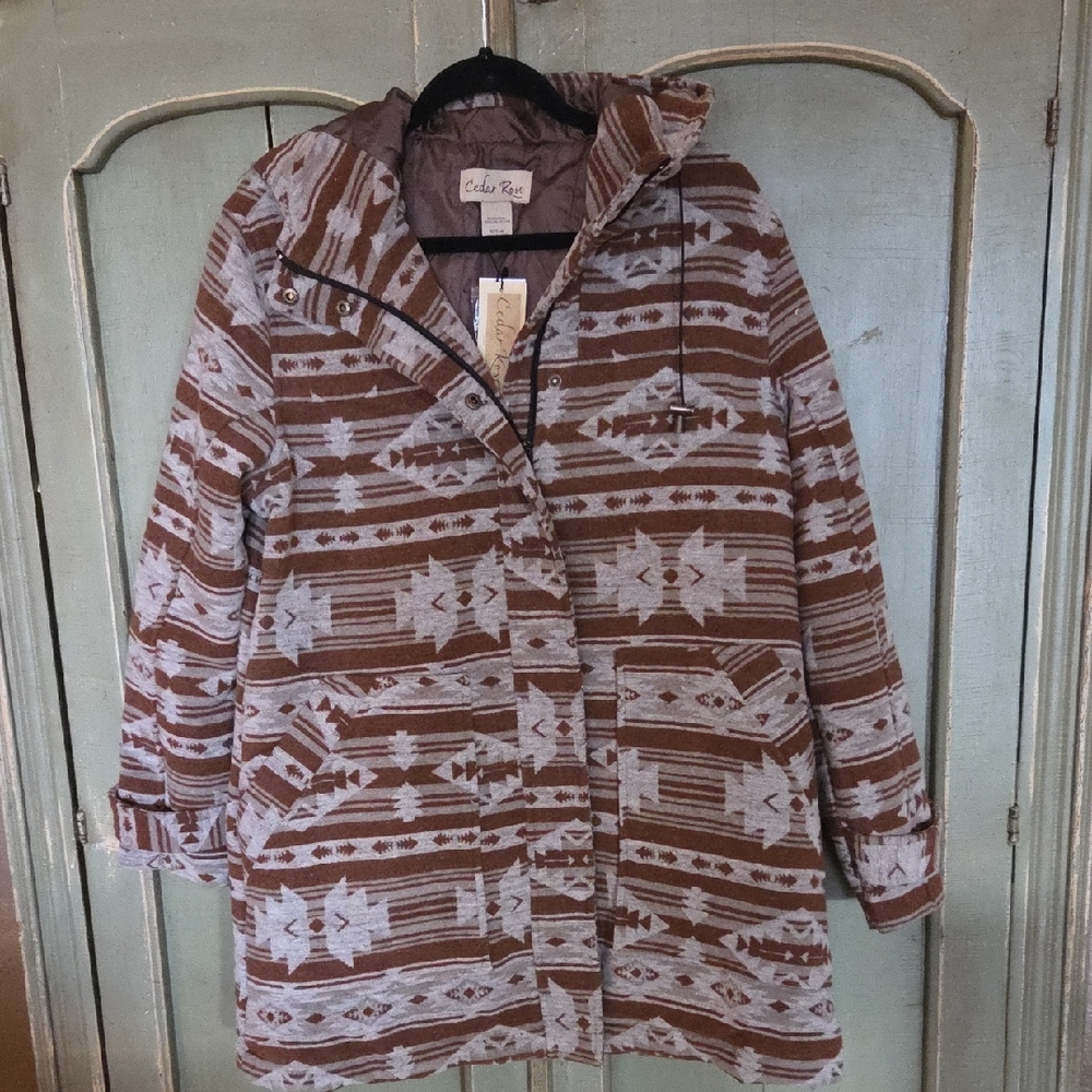 Chic Boho Patterned Jacket